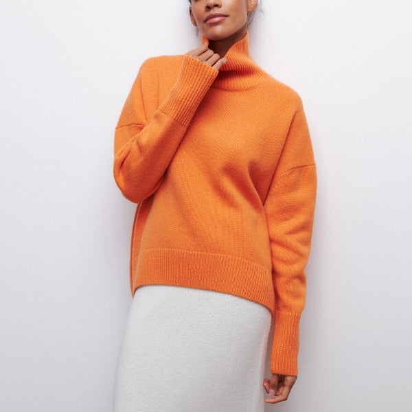 Nelly | Oversize Pullover mit Rollkragen Herbstmode 2024