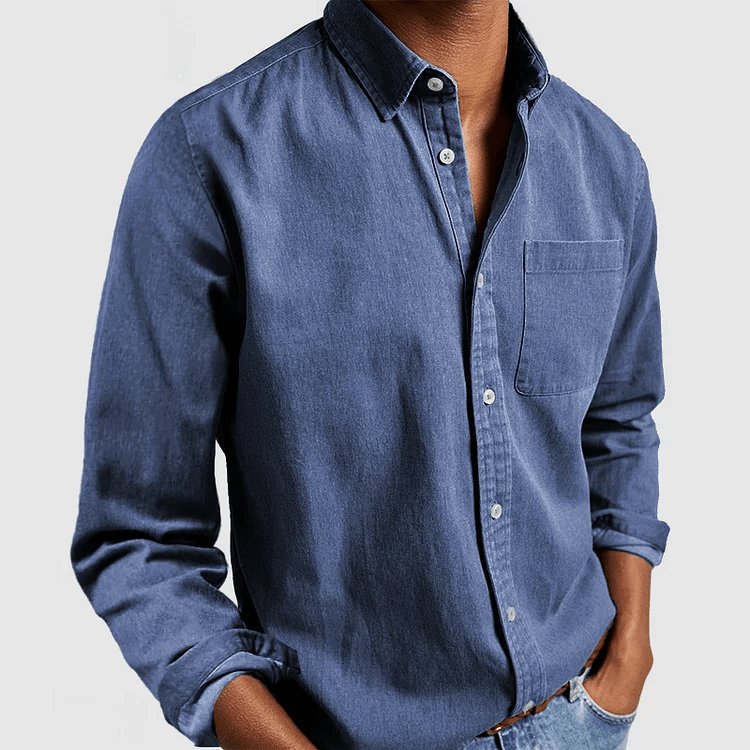 ALEX - Casual Hemd (Blau)