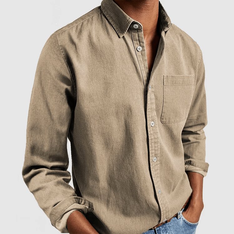 ALEX - Casual Hemd (Khaki)