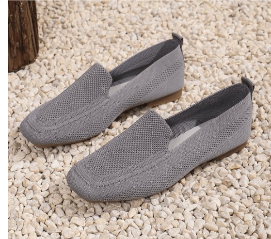 Layra | Gestrickte flache Schuhe
